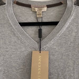 Burberry V-Neck Sweater